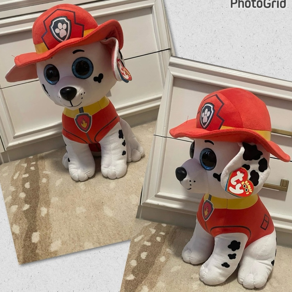 New retired 16” TY Paw Patrol